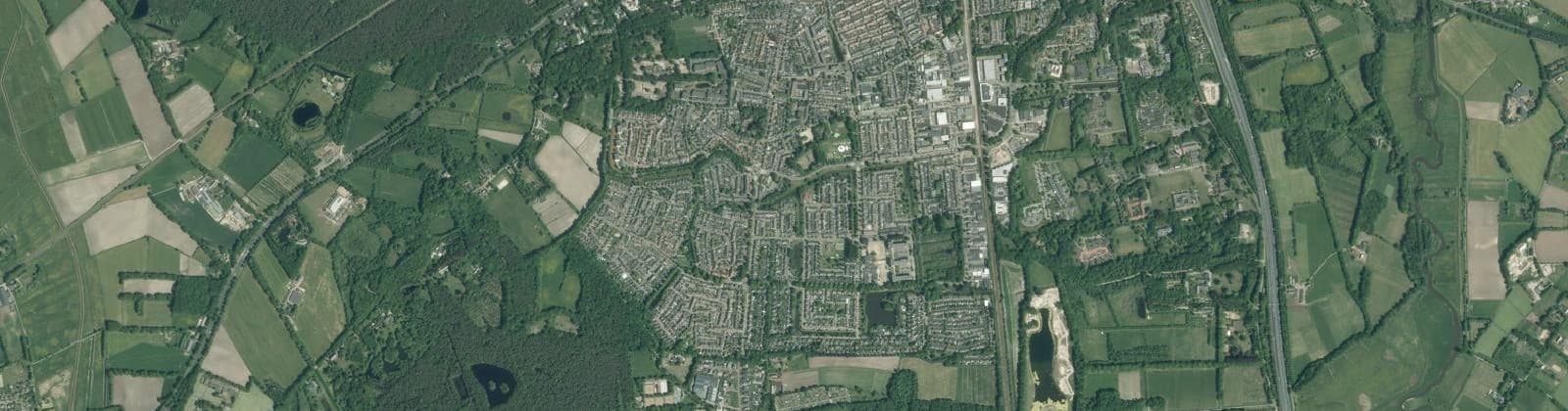 Luchtfoto van Wijk 01 Vught-Zuid