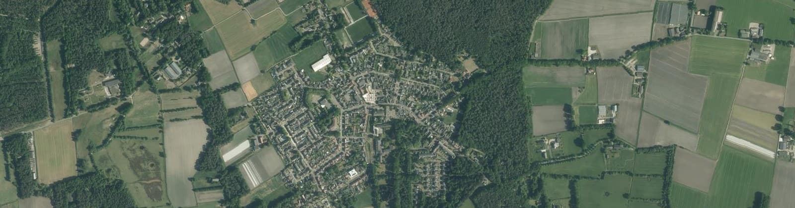 Luchtfoto van Wijk 01 Huijbergen