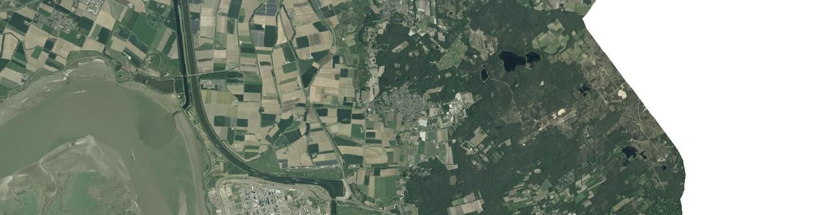 Luchtfoto van Wijk 02 Ossendrecht