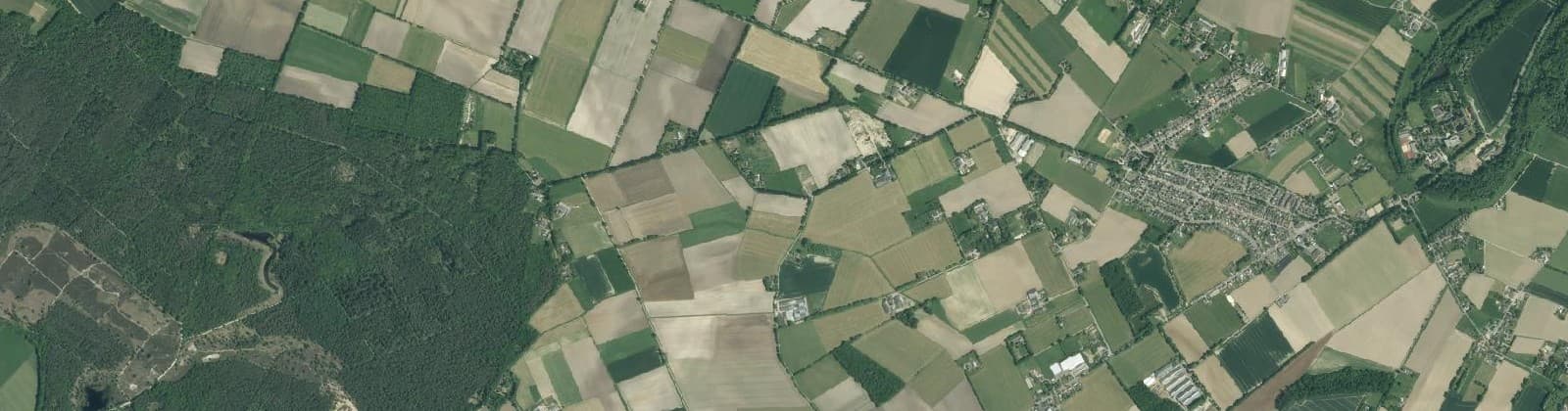 Luchtfoto van Siebengewald