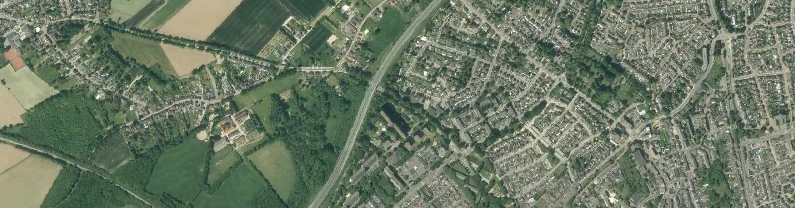 Luchtfoto van Wijk 02 Brunssum-Noord