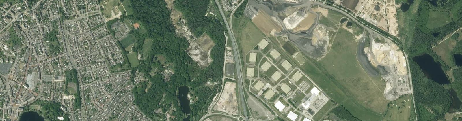 Luchtfoto van Wijk 03 Brunssum-Oost