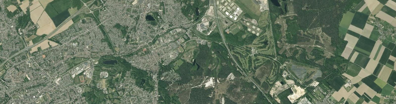 Luchtfoto van Wijk 04 Brunssum-Zuid