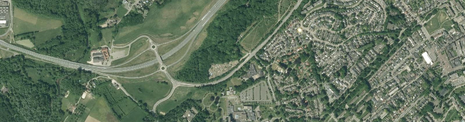 Luchtfoto van Wijk 10 Maria Gewanden - Terschuren