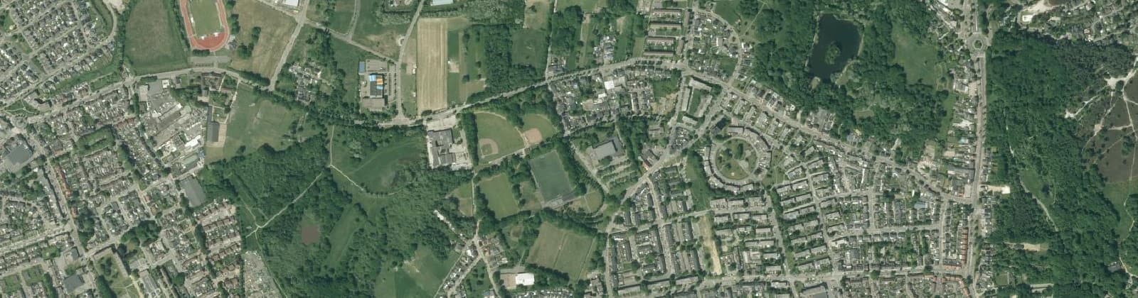 Luchtfoto van Wijk 20 Vrieheide - De Stack