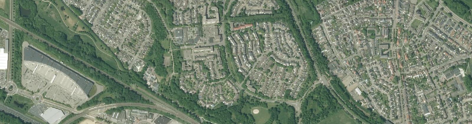 Luchtfoto van Wijk 30 Zeswegen-Nieuw Husken