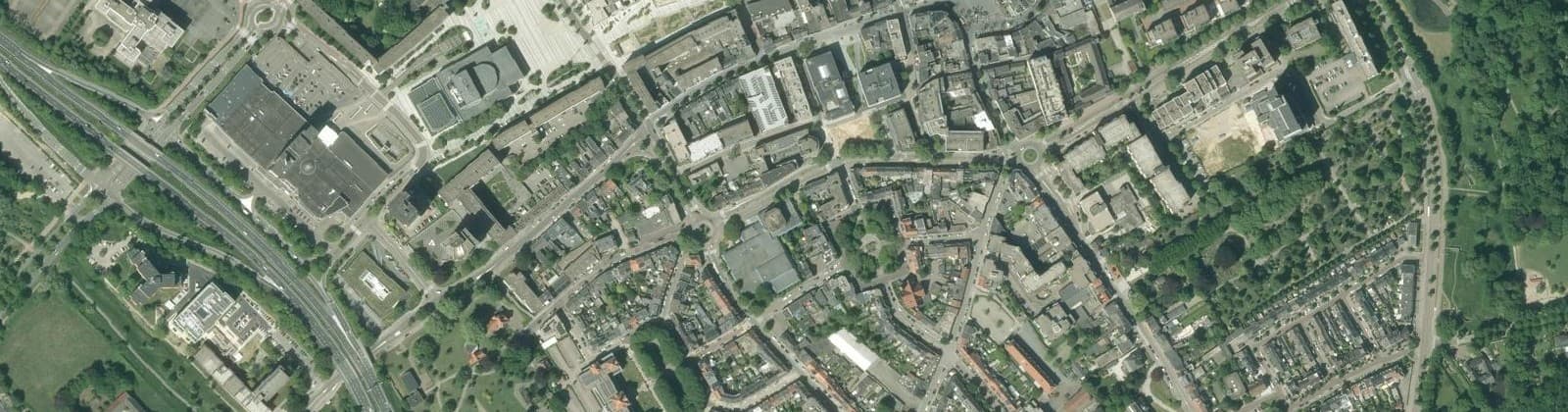 Luchtfoto van Wijk 33 Heerlen-Centrum