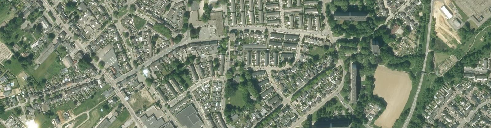 Luchtfoto van Wijk 40 Heerlerbaan - Centrum