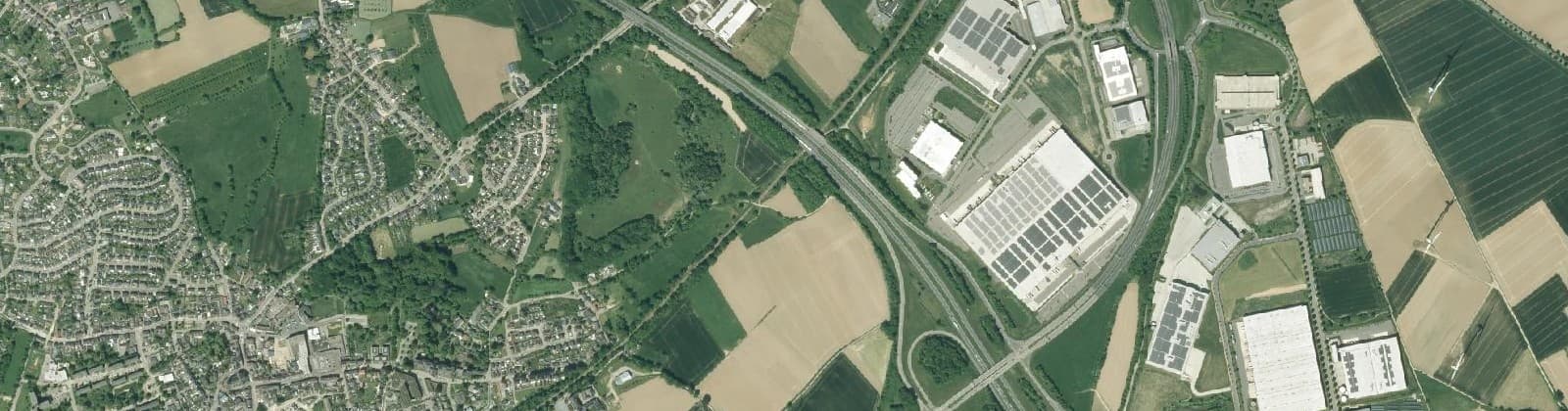 Luchtfoto van Wijk 42 De Beitel