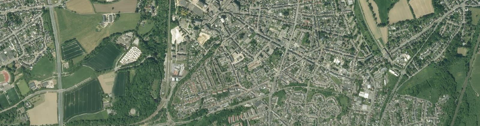 Luchtfoto van Wijk 01 Kerkrade-Oost