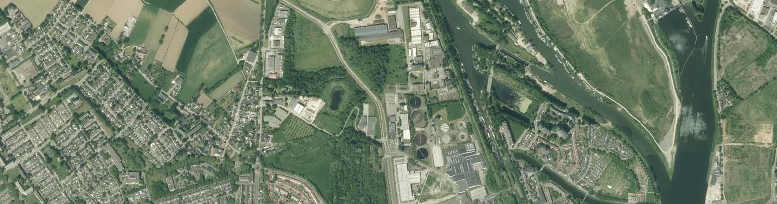 Luchtfoto van Wijk 03 Buitenwijk Noordwest