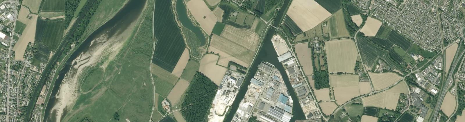 Luchtfoto van Wijk 05 Buitenwijk Noordoost