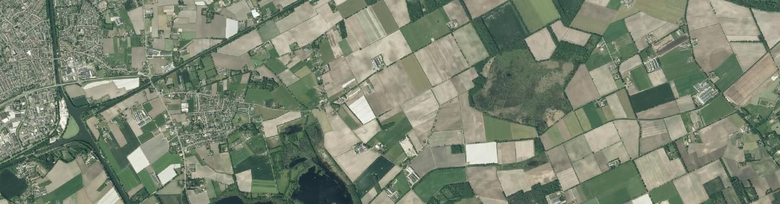 Luchtfoto van Wijk 04 Nederweert-Eind