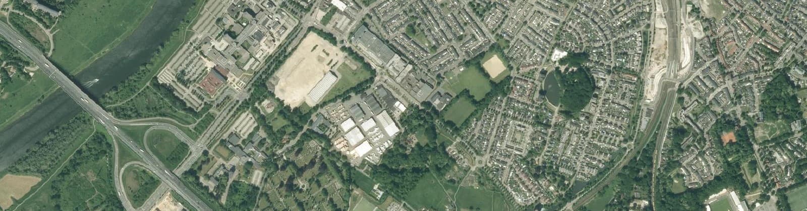 Luchtfoto van Wijk 12 Venlo-Zuid