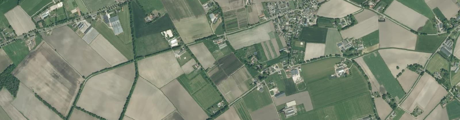 Luchtfoto van Heide