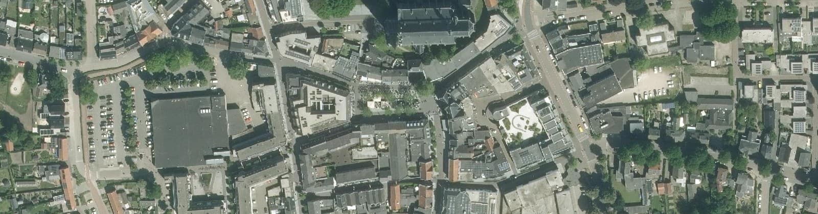 Luchtfoto van Centrum