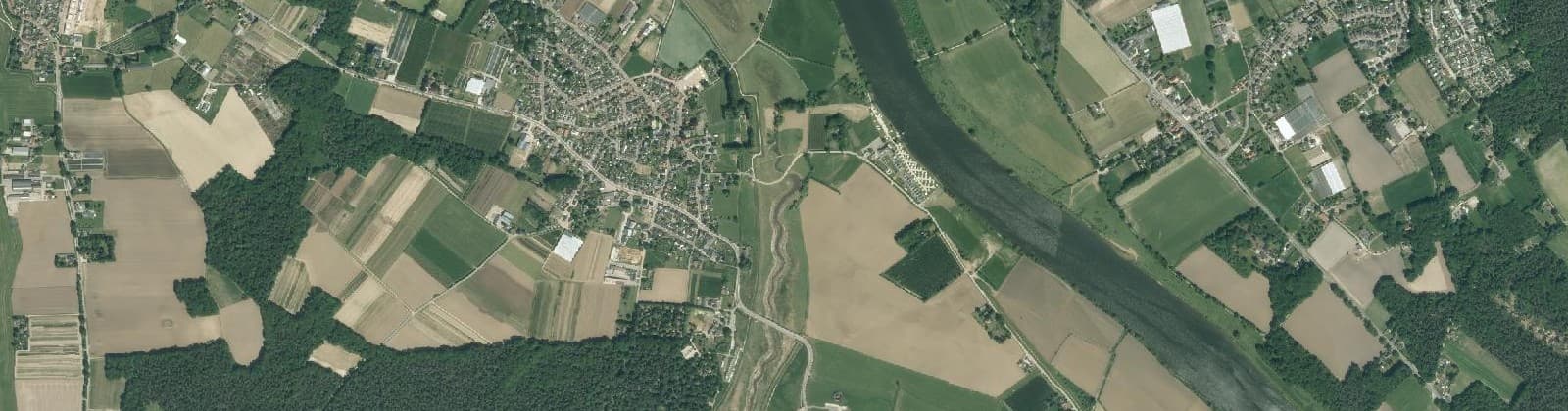 Luchtfoto van Blitterswijck