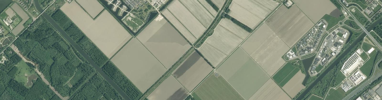 Luchtfoto van Warande
