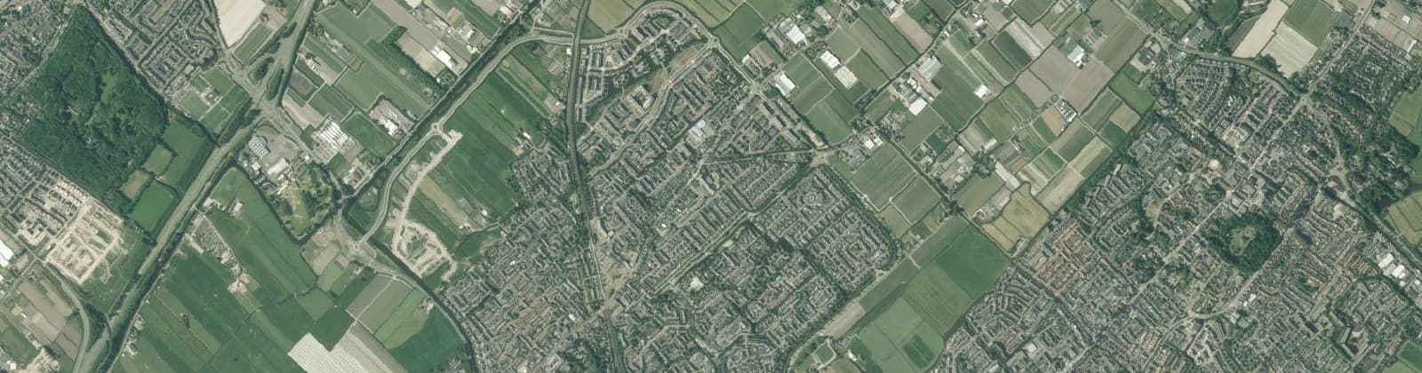 Luchtfoto van Voorhout Buiten