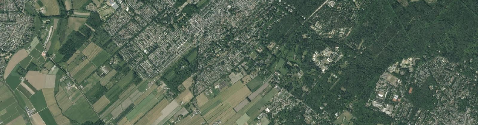 Luchtfoto van Driebergen