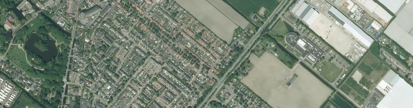 Luchtfoto van Wijk 11 Bergschenhoek