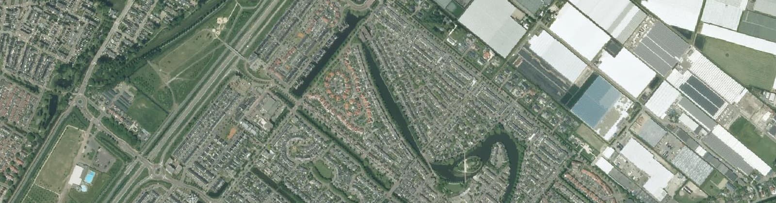 Luchtfoto van Wijk 12 De Ackers