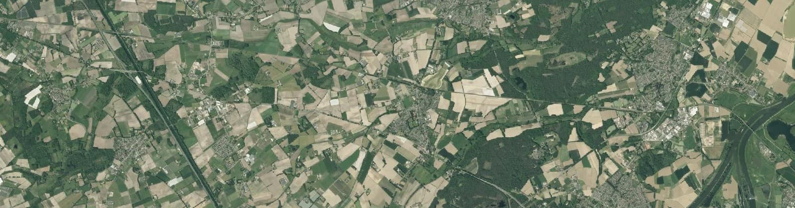 Luchtfoto van Baexem