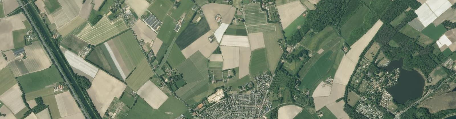 Luchtfoto van Grathem