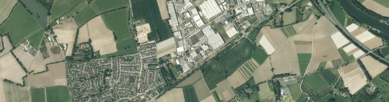 Luchtfoto van Ittervoort