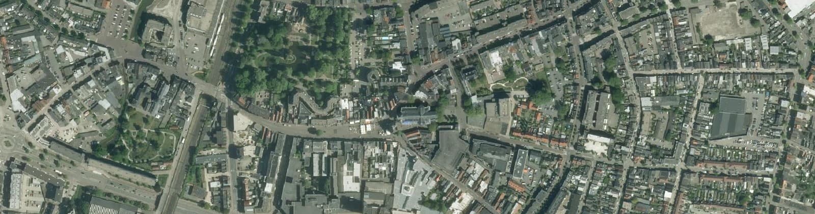 Luchtfoto van Wijk 00 Centrum