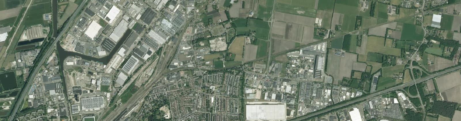 Luchtfoto van Wijk 08 Industriegebieden