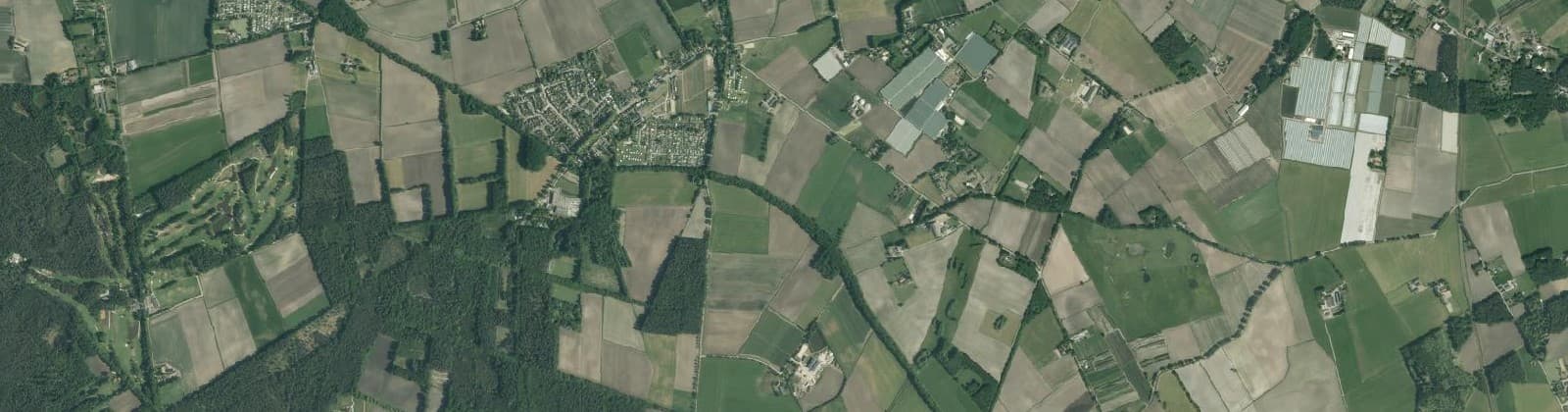 Luchtfoto van Wijk 14 Wouwse Plantage