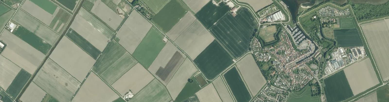 Luchtfoto van Wijk 01 Brouwershaven