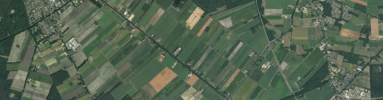 Luchtfoto van Odoornerveen