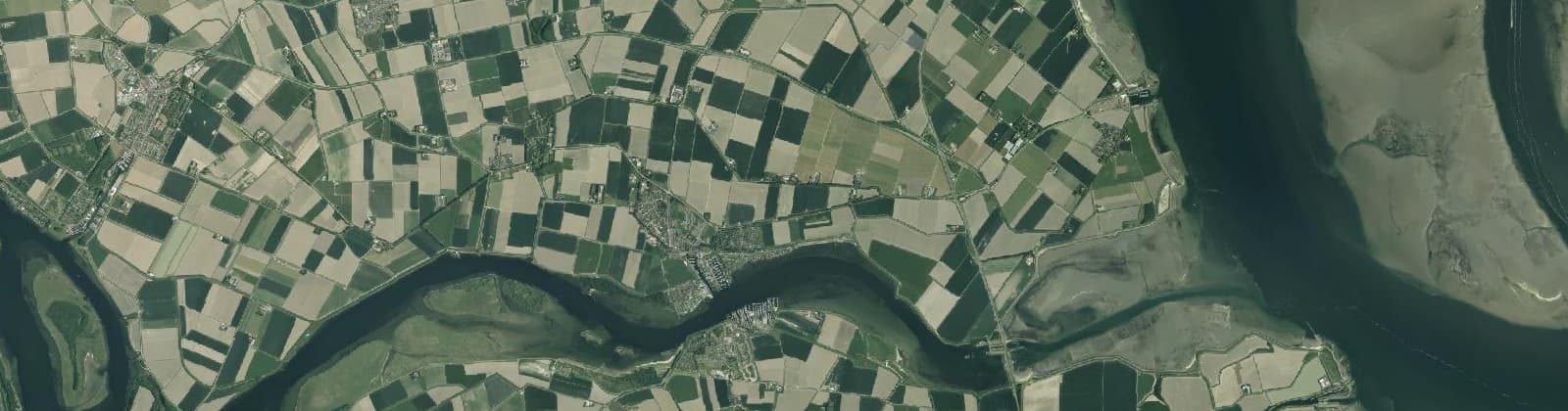 Luchtfoto van Wijk 00 Kortgene
