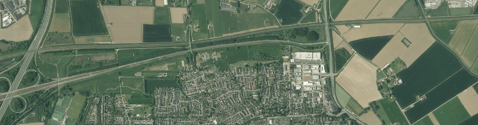 Luchtfoto van Bemmel