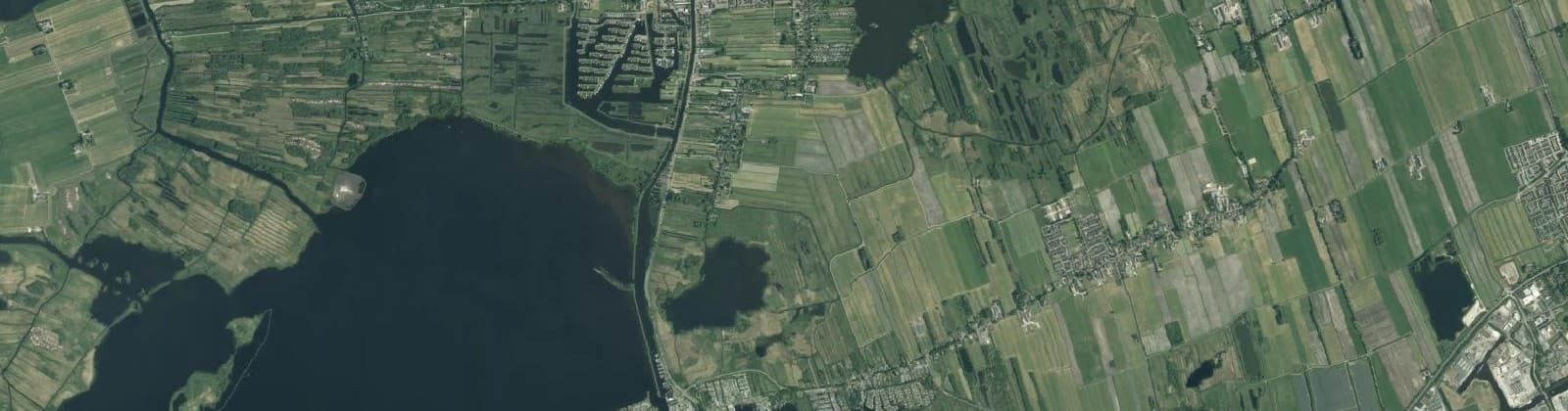 Luchtfoto van Wanneperveen