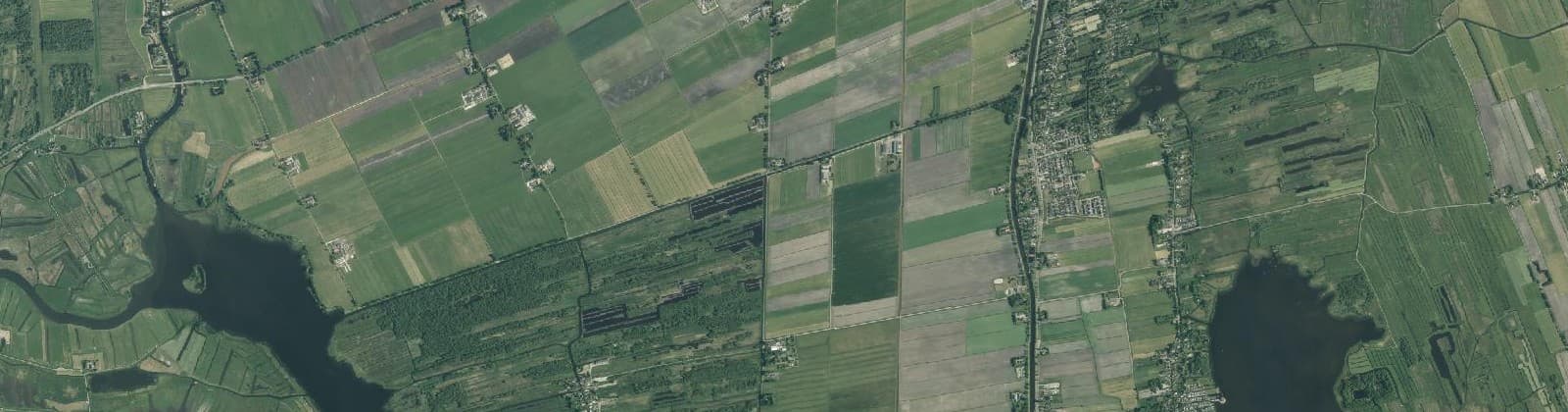 Luchtfoto van Giethoorn