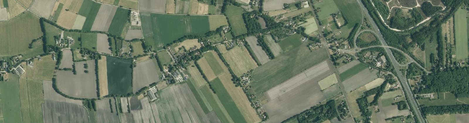 Luchtfoto van Onna