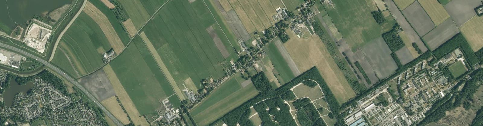 Luchtfoto van Kallenkote