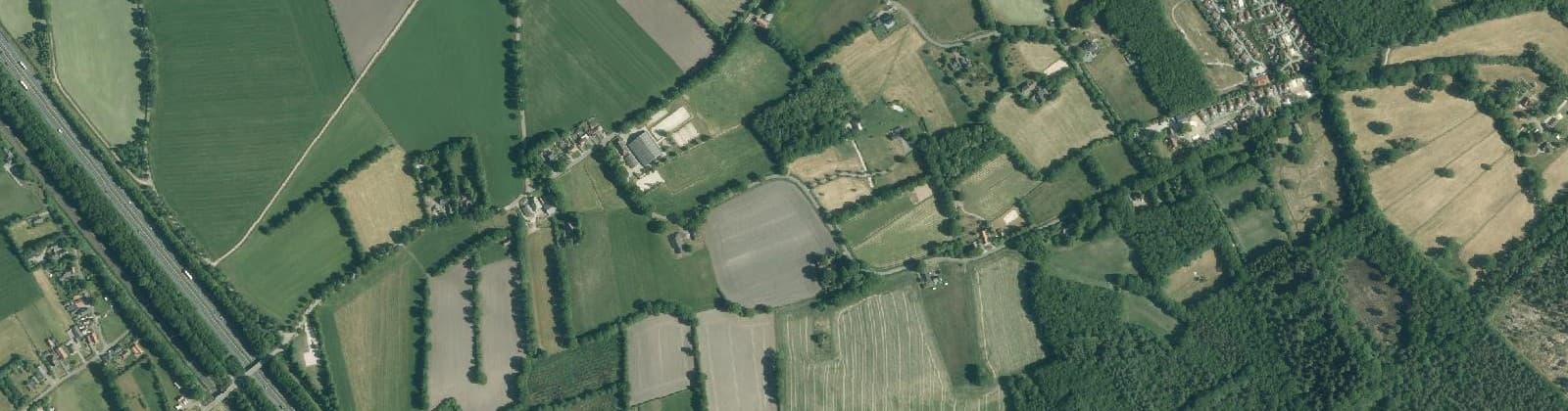 Luchtfoto van Baars