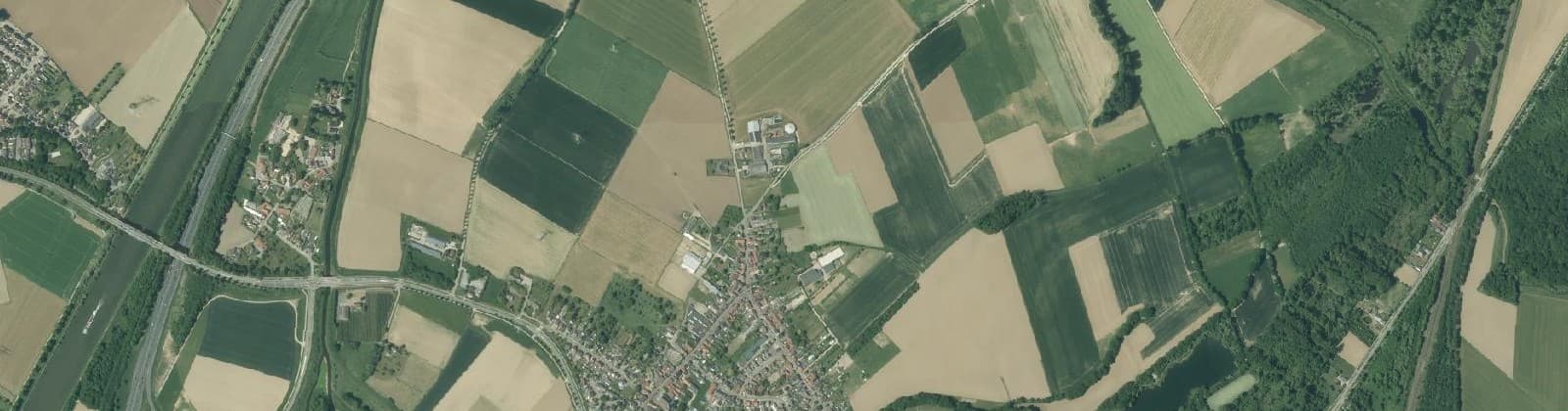 Luchtfoto van Dieteren