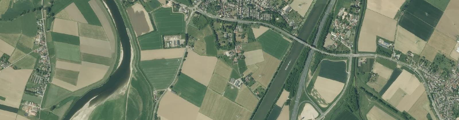 Luchtfoto van Roosteren