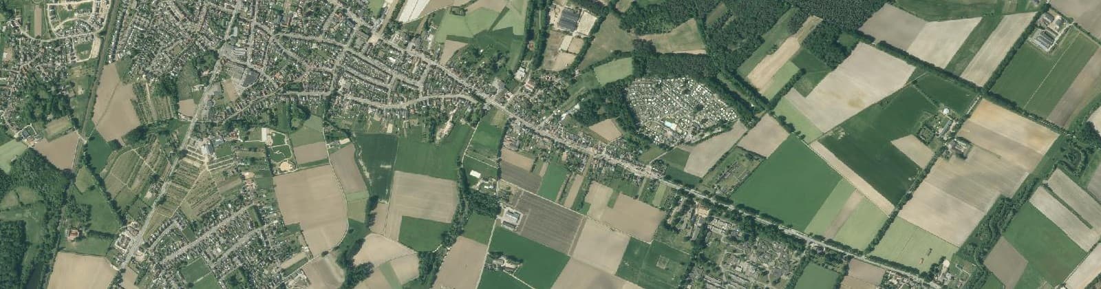 Luchtfoto van Peij