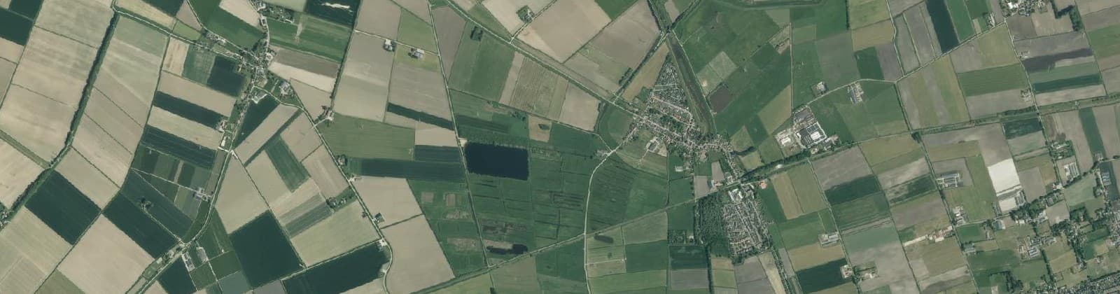 Luchtfoto van Hooge Zwaluwe en Zevenbergschen Hoek