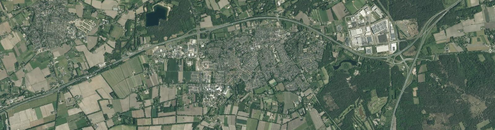 Luchtfoto van Kern Heesch