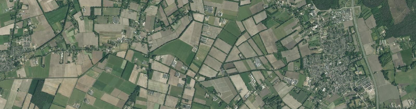 Luchtfoto van Buitengebied Heesch
