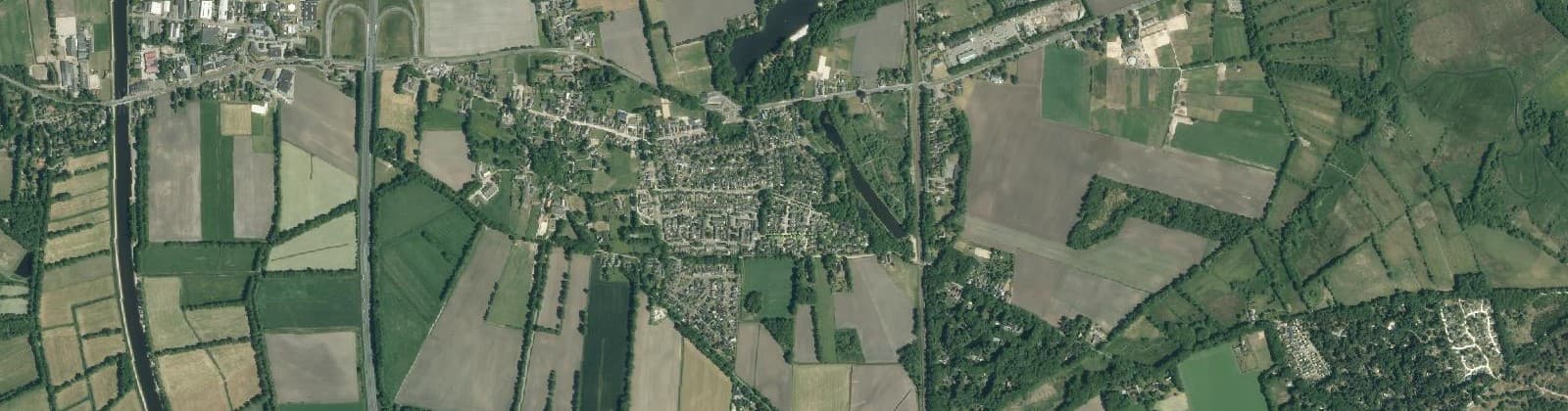 Luchtfoto van Wijk 13 Tynaarlo