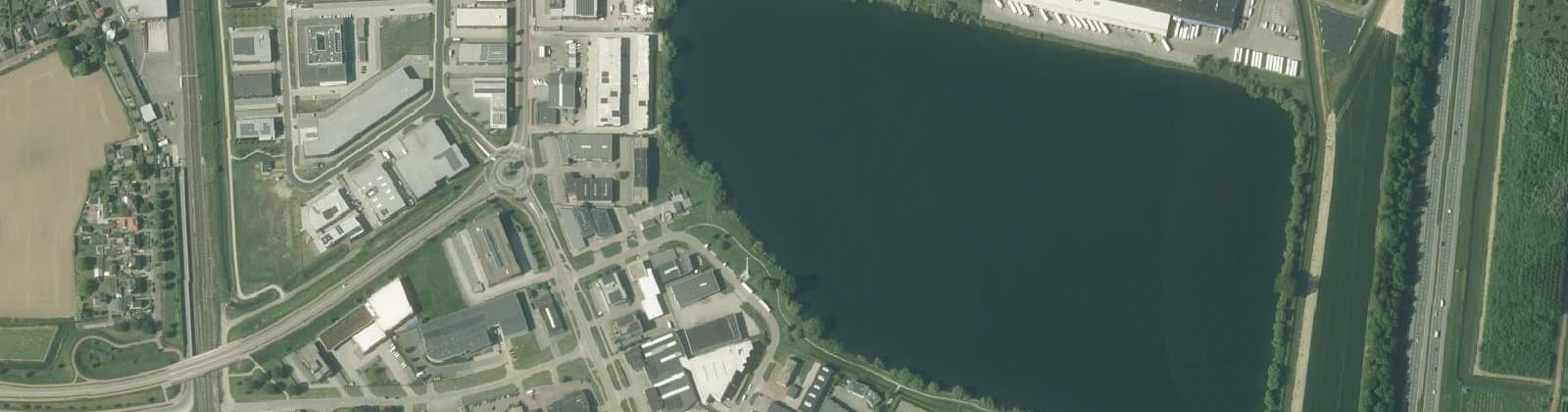 Luchtfoto van De Aam