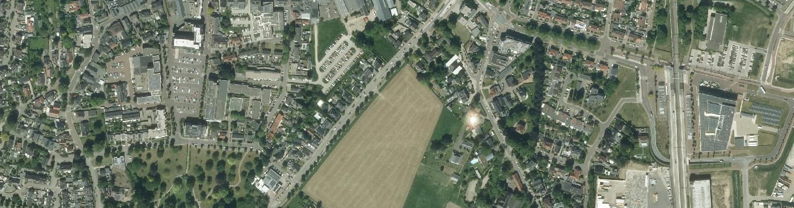 Luchtfoto van Elst-Oost